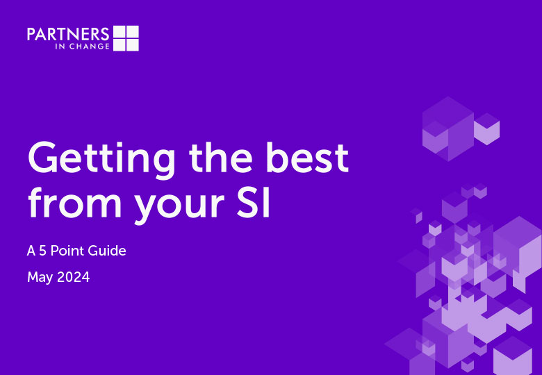 Getting the best from your SI A 5 point guide 1